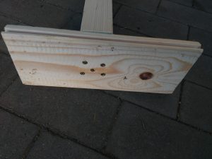 Montageständer Bodenansicht